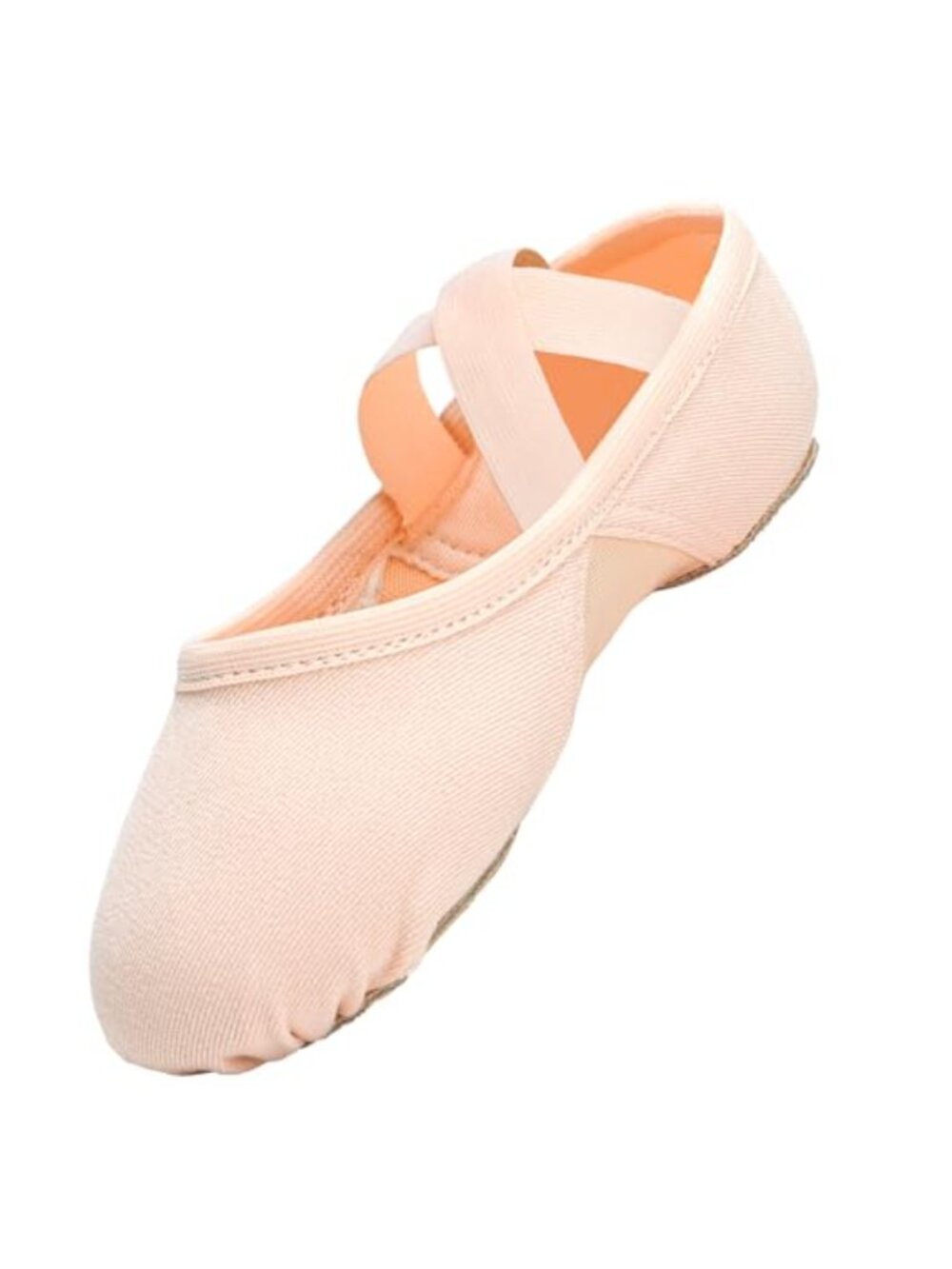 Ballet Dance Shoes Split Sole Stretch Canvas Slippers